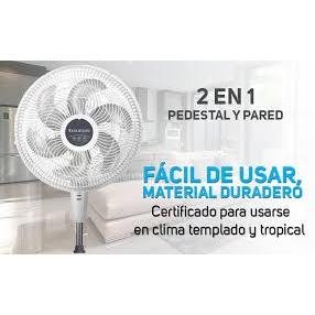 Ventilador de Pedestal 18" 2 en 1 TAURUS Mod: SPUTNIK (M94412600)