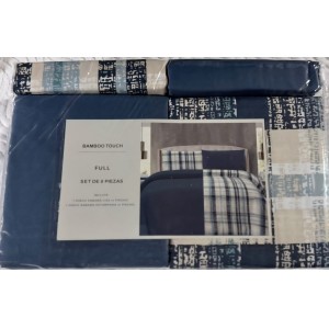 Sabanas 8 pz Bamboo Touch Mod: MATRIMONIAL