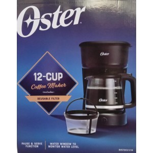 Cafetera 12 tz OSTER MOD: BVSTDCS121B
