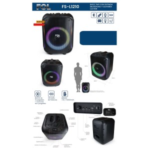 Bocina 100 Watts FOL Mod: FS-L1210