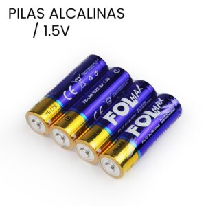 Pila Alcalina AAA Paquete 4 Pilas FOL MAX Mod: FB-LR03